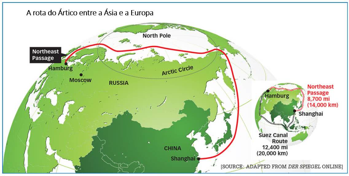 Северный морской путь листовой