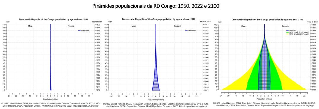 pirâmides populacionais rd congo