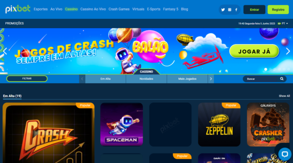 pixbet login