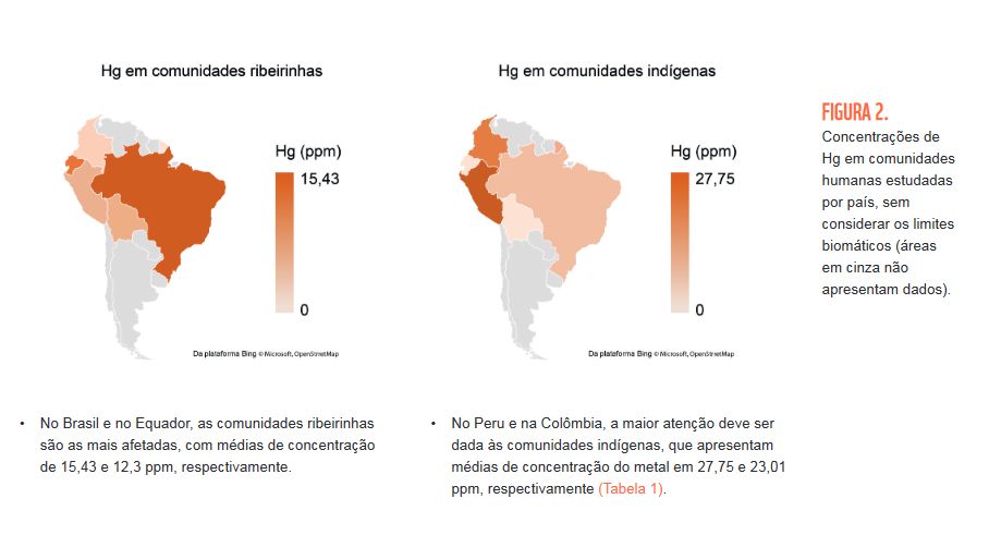 contaminação por mercúrio na amazônia