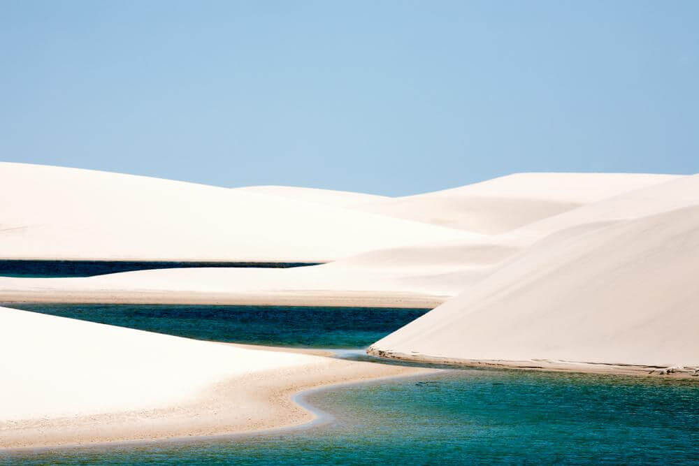 Imagens dos Lençóis Maranhenses no Brasil